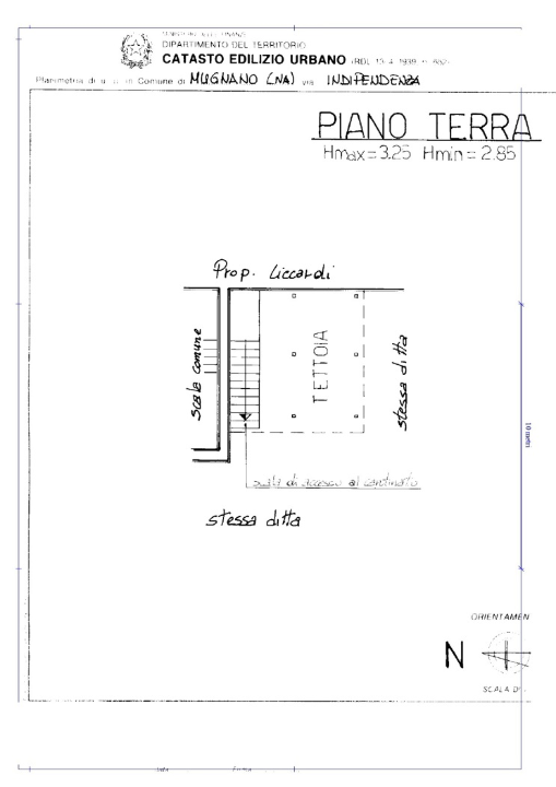 Palazzina - Planimetry 3