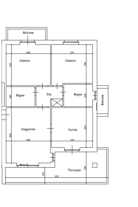 Appartamento - Planimetry 1