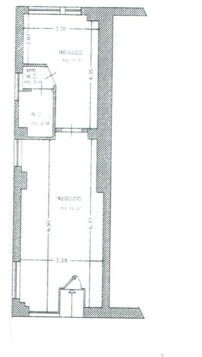 Negozio - Planimetry 1