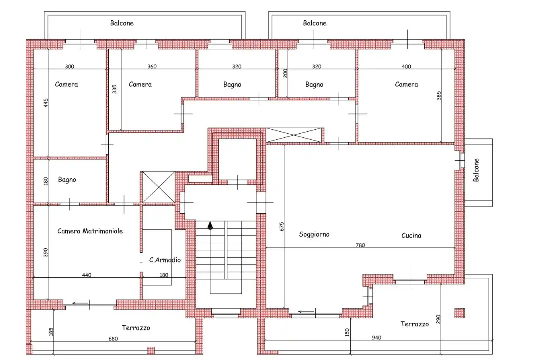 Appartamento - Planimetry 1