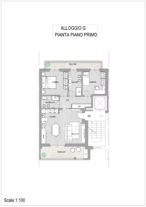 Appartamento - Planimetry 1