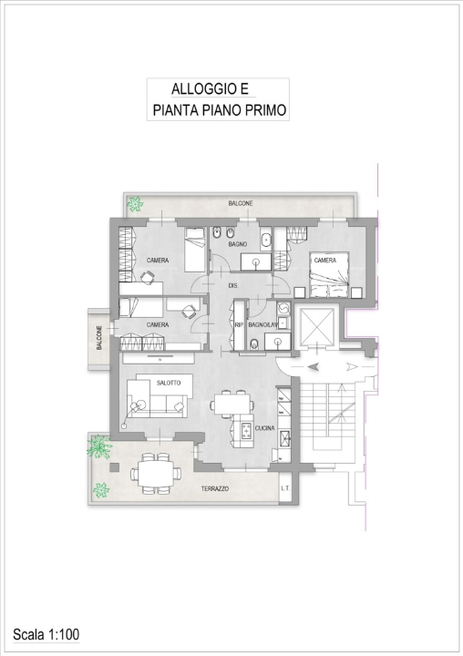 Appartamento - Planimetry 1