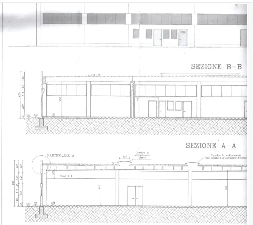 Capannone - Planimetry 1