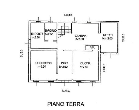 Casa Indipendente - Planimetry 2