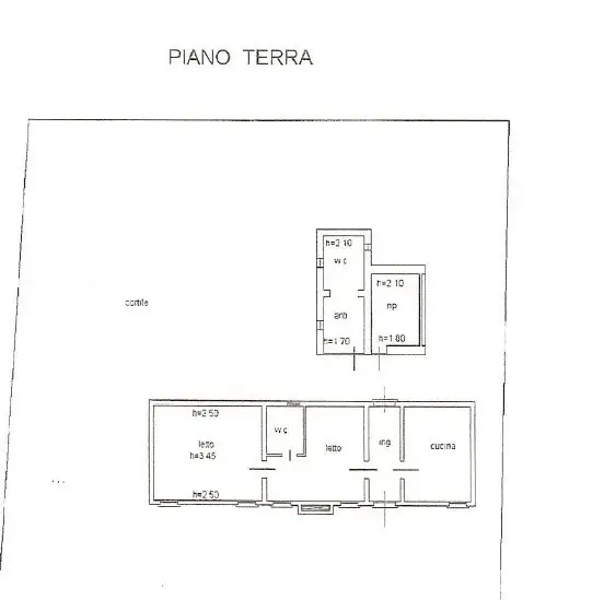 Casa Indipendente - Planimetry 1