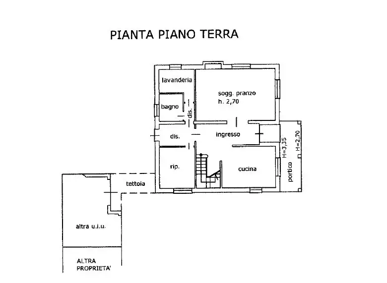 Casa Indipendente - Planimetry 3