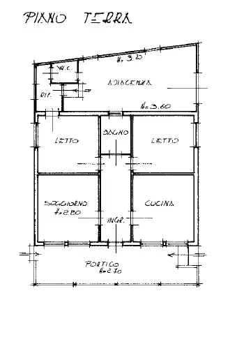 Casa Indipendente - Planimetry 1