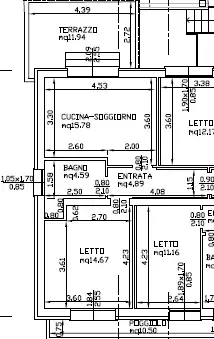 Appartamento - Planimetry 1