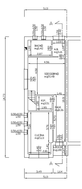 Casa Indipendente - Planimetry 1