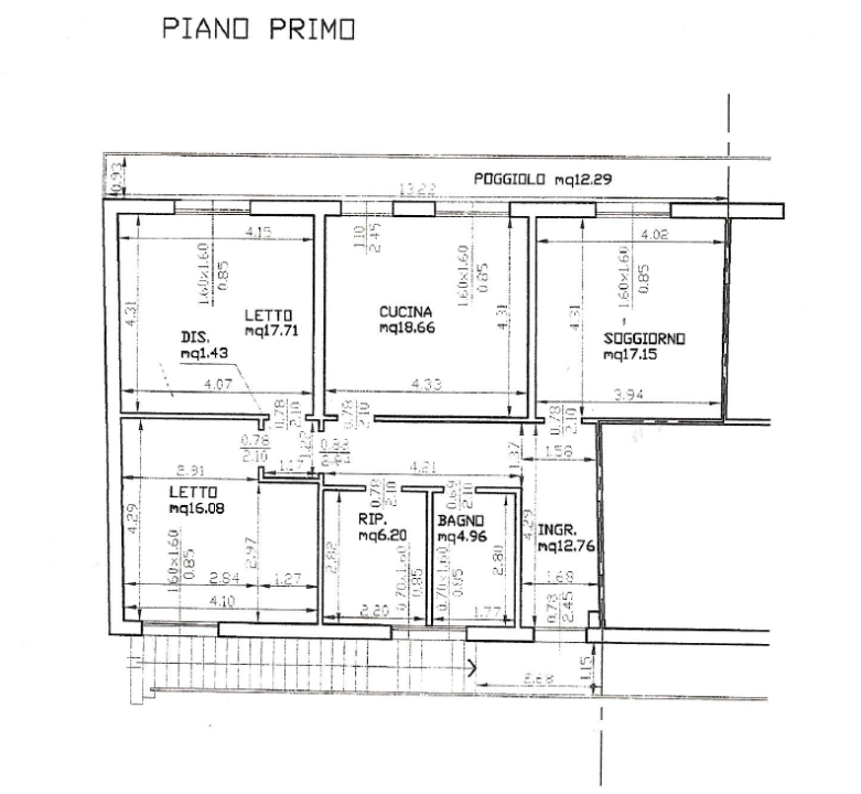 Appartamento - Planimetry 1