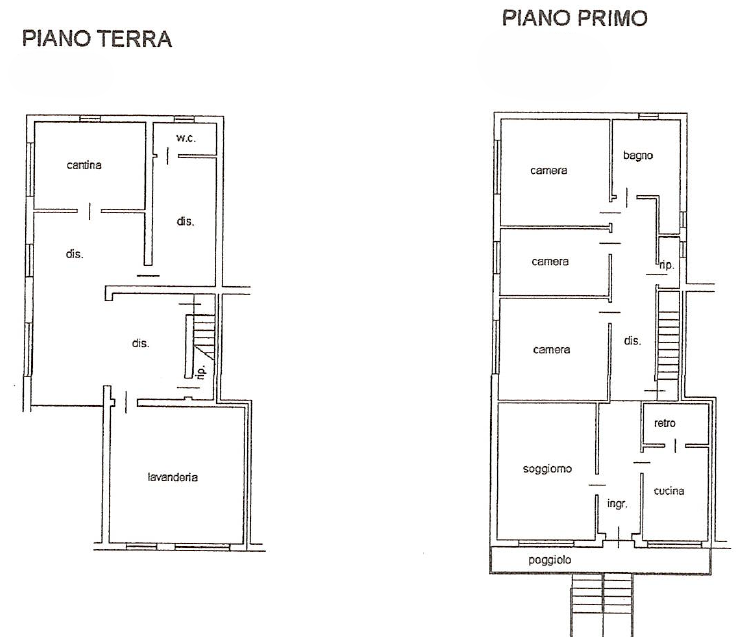 Casa Indipendente - Planimetry 1