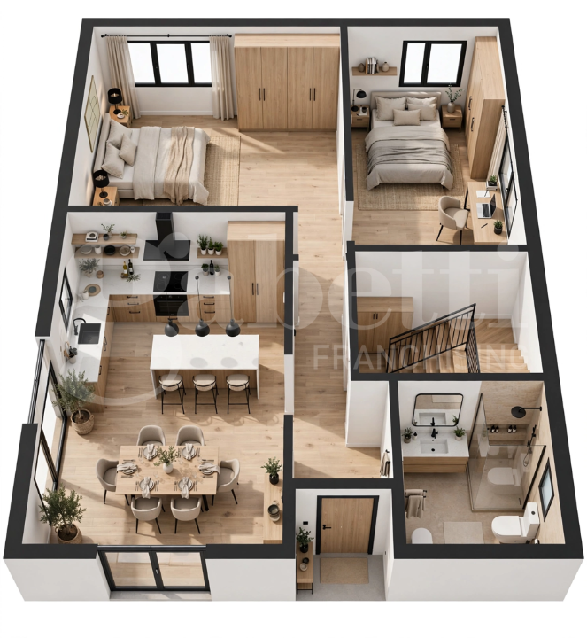 Casa Indipendente - Planimetry 4