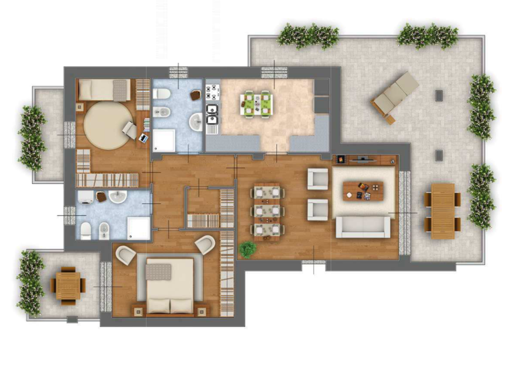 Appartamento - Planimetry 1