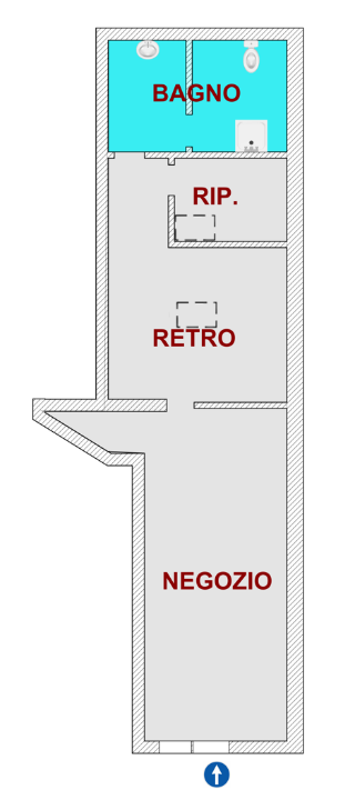 Negozio - Planimetry 1