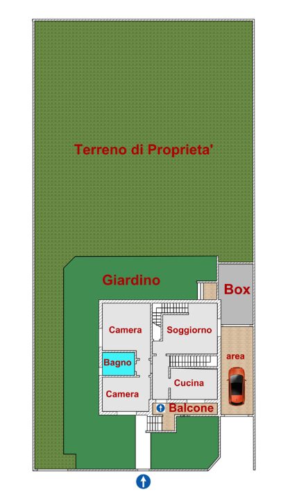 Villa - Planimetry 1