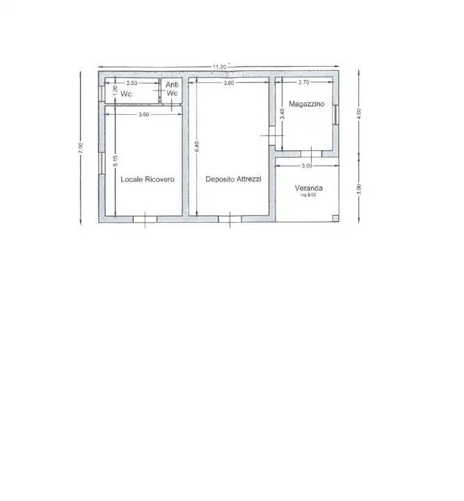 Villa - Planimetry 1