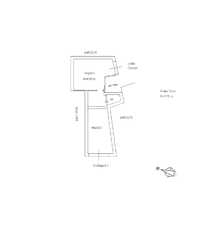 Negozio - Planimetry 1