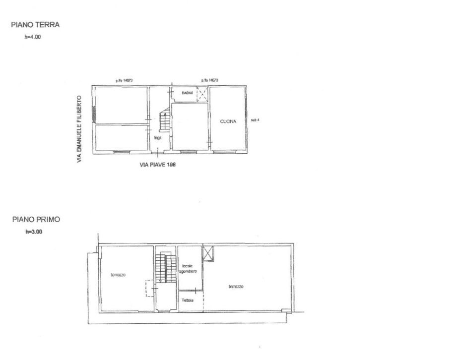 Casa Indipendente - Planimetry 1