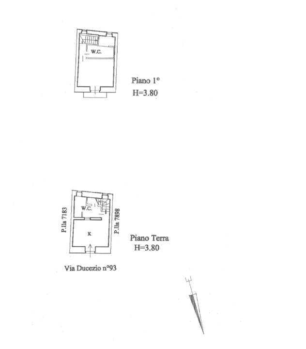 Casa Indipendente - Planimetry 1