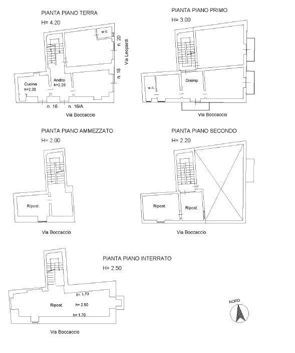 Palazzina - Planimetry 1