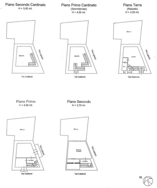 Palazzina - Planimetry 1