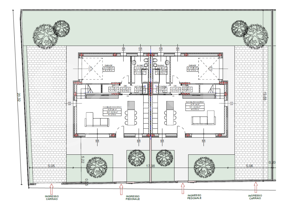 Villa - Planimetry 1