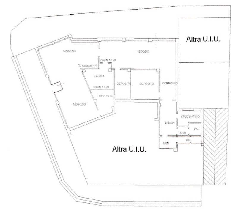 Negozio - Planimetry 1