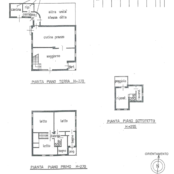 Casa Indipendente - Planimetry 1