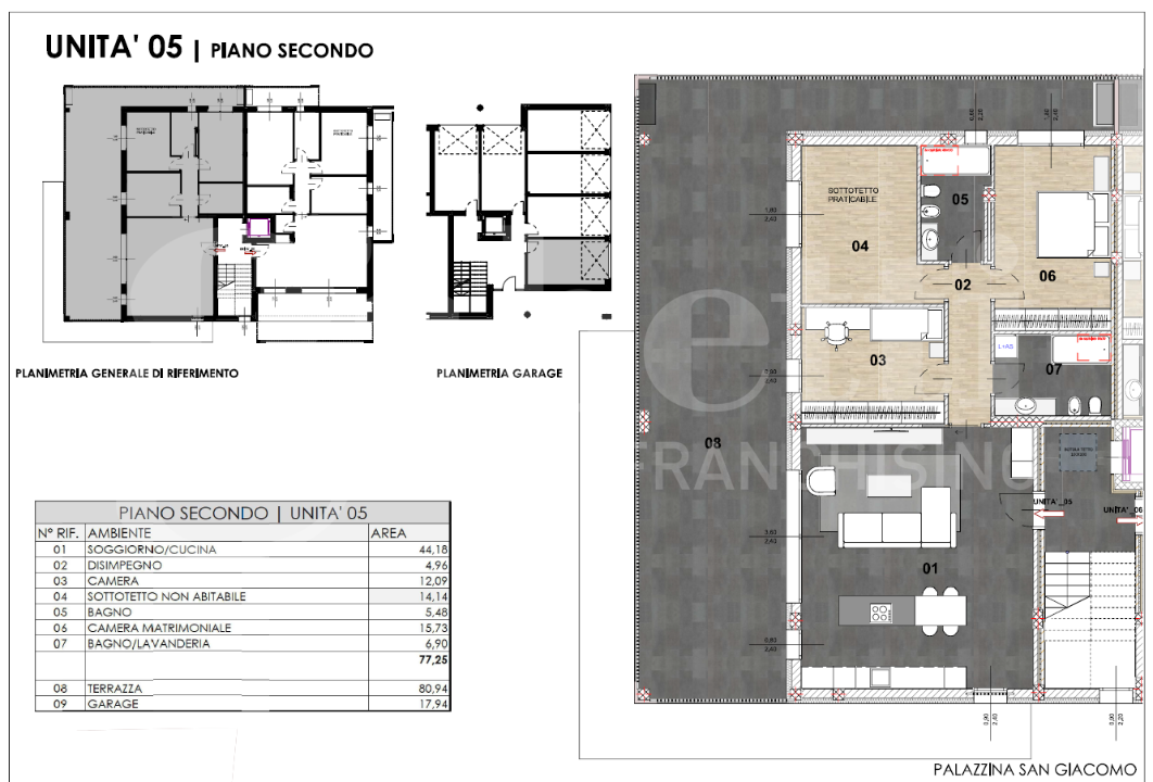 Appartamento - Planimetry 1