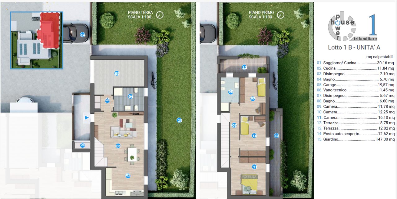 Villa - Planimetry 3