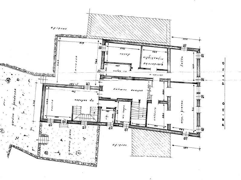 Palazzina - Planimetry 1