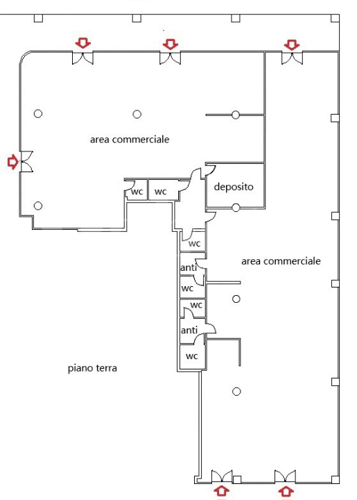 Negozio - Planimetry 1