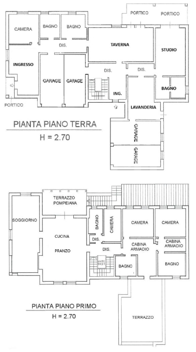 Villa - Planimetry 1