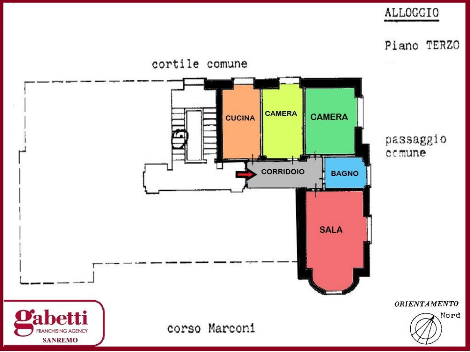 Appartamento - Planimetry 1
