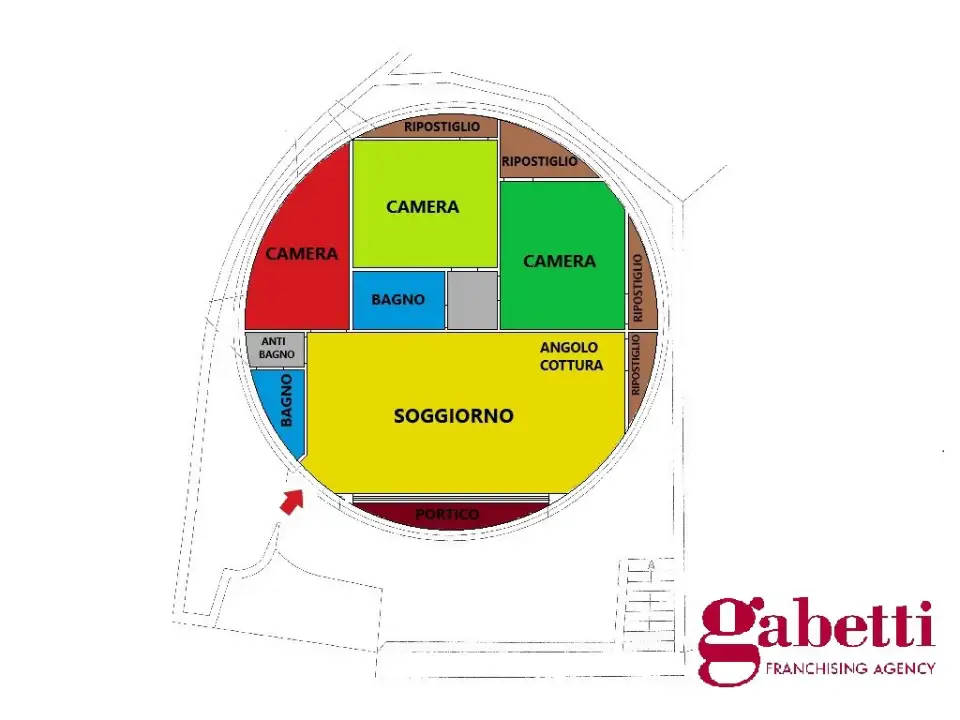 Casa Indipendente - Planimetry 1