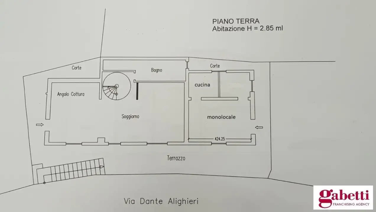 Casa Indipendente - Planimetry 1