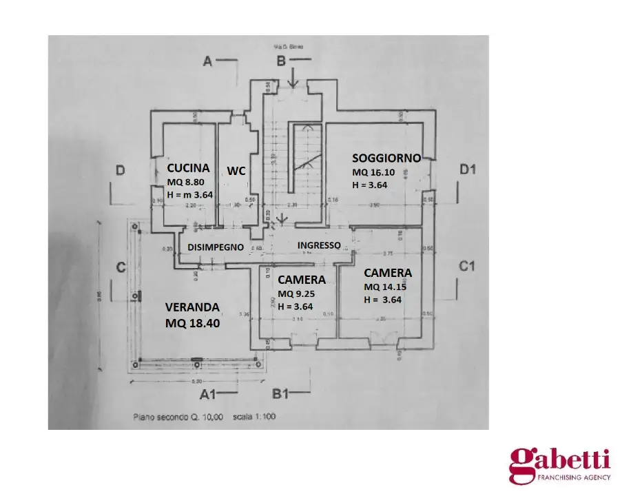 Casa Indipendente - Planimetry 3