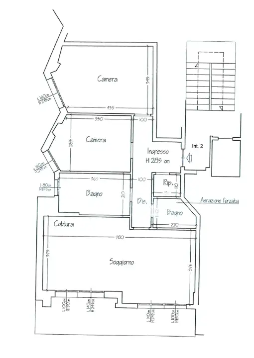 Appartamento - Planimetry 1