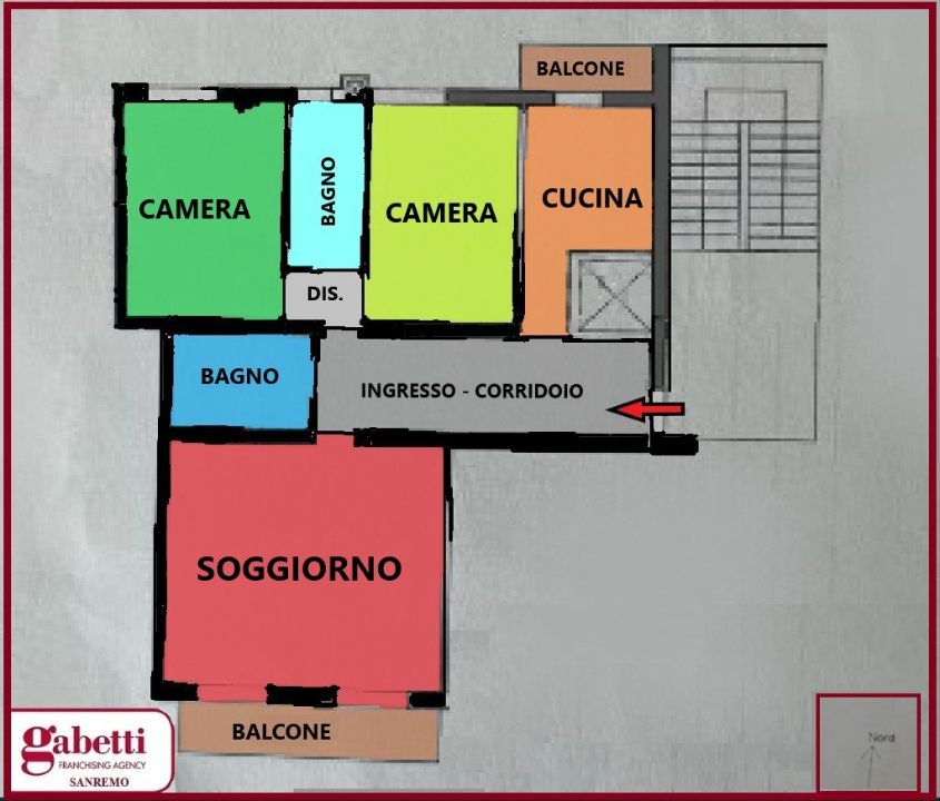 Appartamento - Planimetry 1