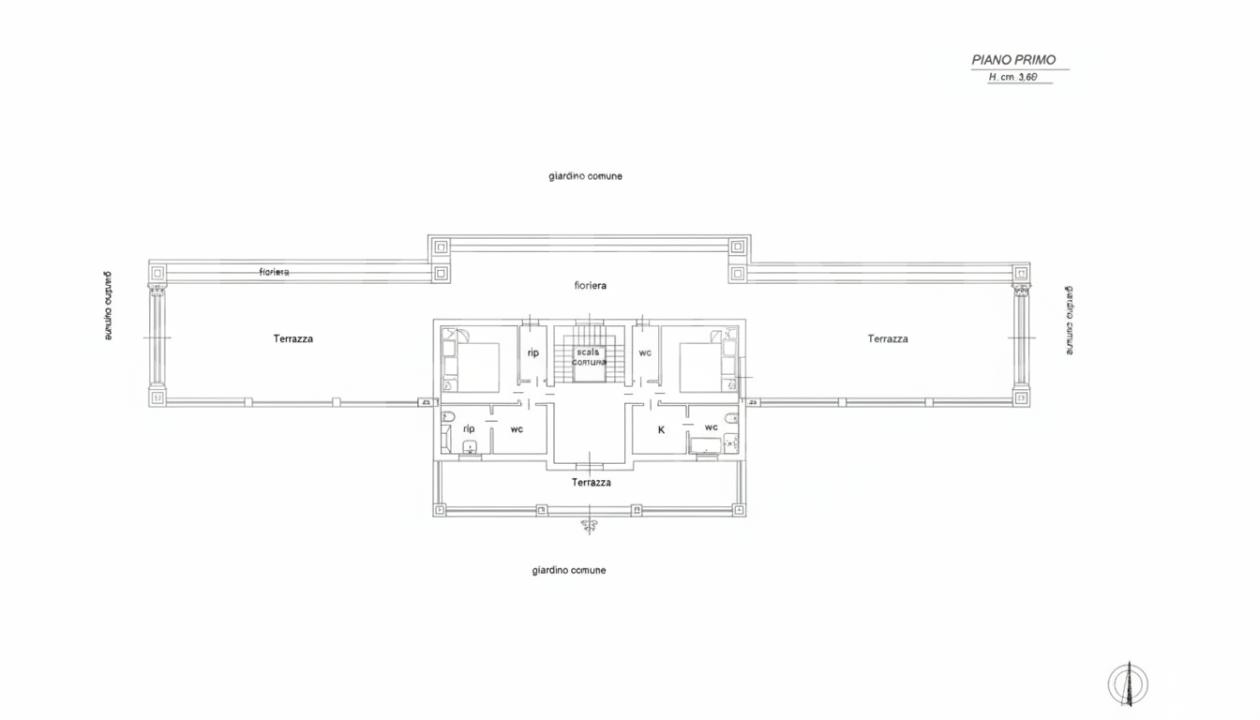 Villa - Planimetry 1