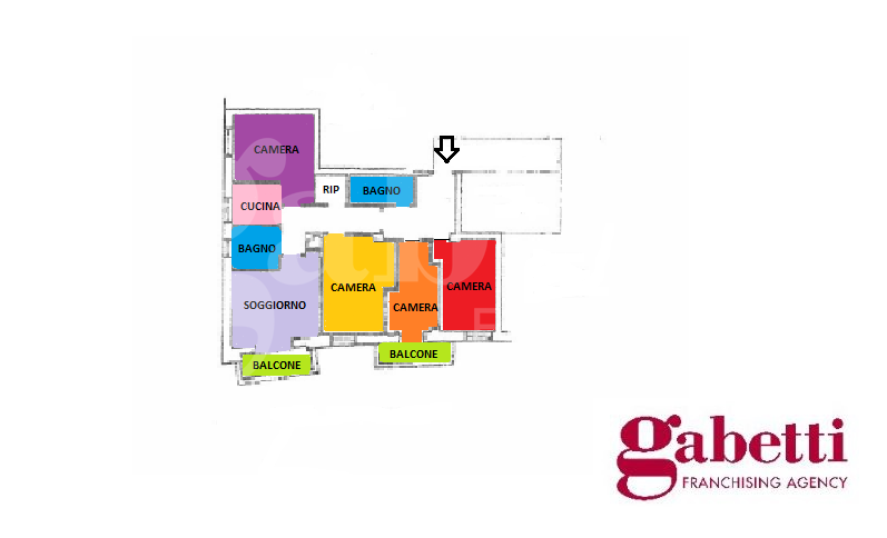 Appartamento - Planimetry 1