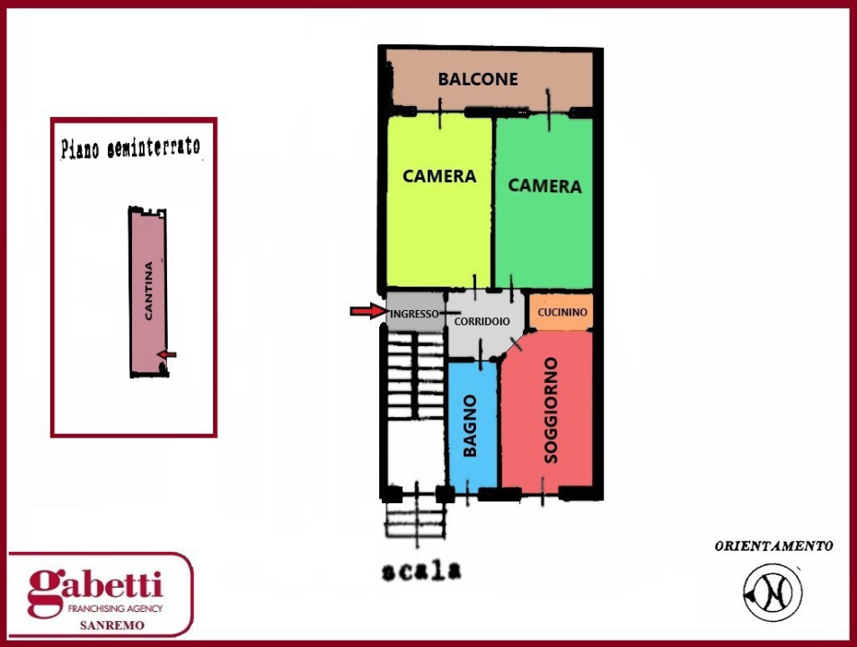 Appartamento - Planimetry 1