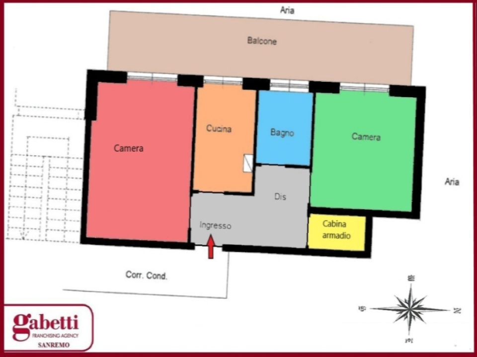 Appartamento - Planimetry 1