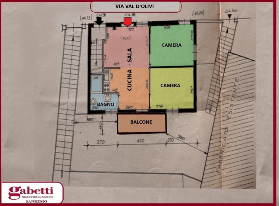 Appartamento - Planimetry 1