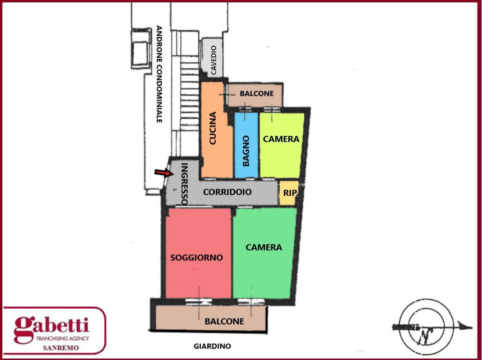 Appartamento - Planimetry 1