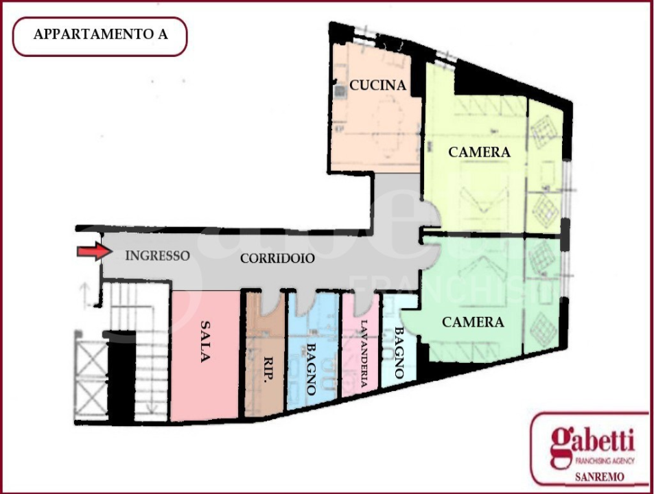 Appartamento - Planimetry 1