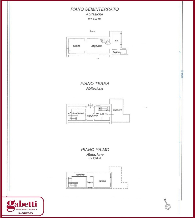 Casa Indipendente - Planimetry 1
