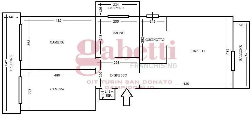 Appartamento - Planimetry 1