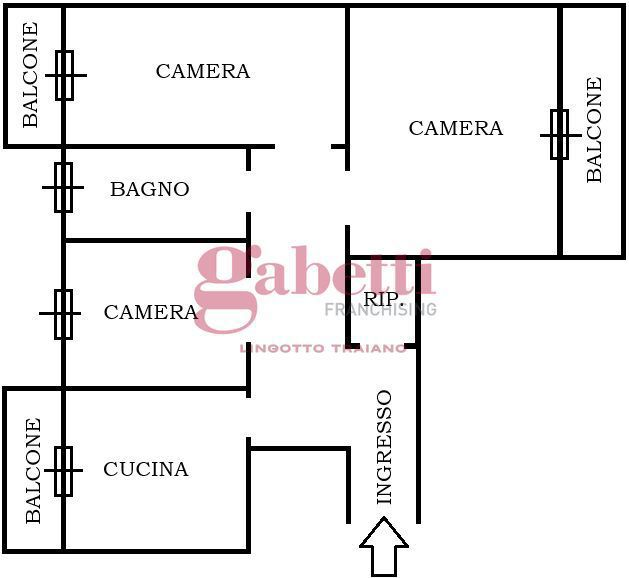 Appartamento - Planimetry 1
