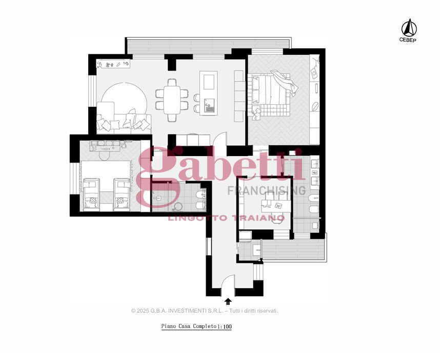 Appartamento - Planimetry 1